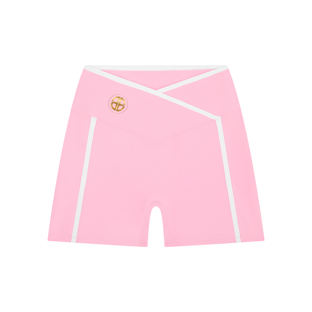 Women’s High Rise Color Block Yoga Shorts